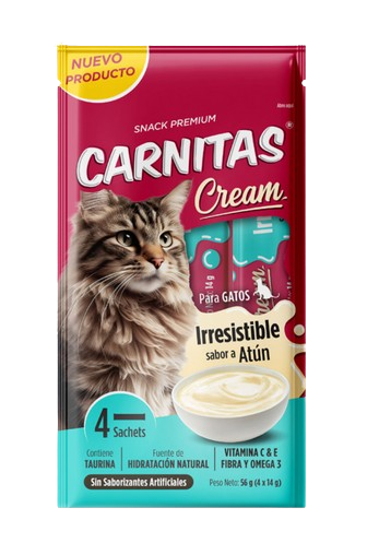 Carnitas Cream Sabor Atún 4 Sachets