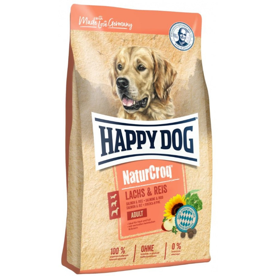 Happy Dog NaturCroq Adultos Salmon y Arroz