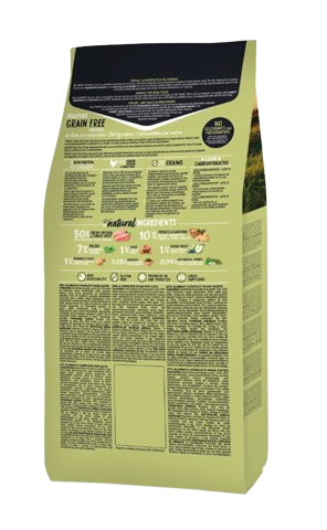 Ownat Grain Free Prime Gatos Adultos Sabor Pavo y Pollo