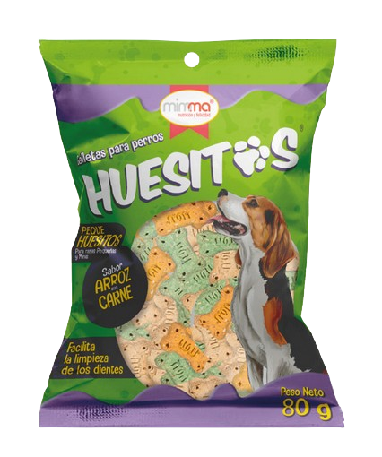 Peque Huesitos Galletas Sabor a Carne con Arroz