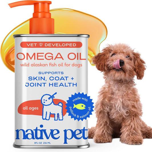 Suplemento de aceite de pescado de Alaska para perros Native Pet.