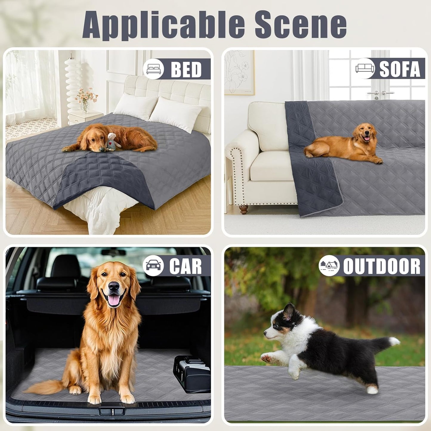 Manta impermeable para mascotas Smiry 76 x 134cm.