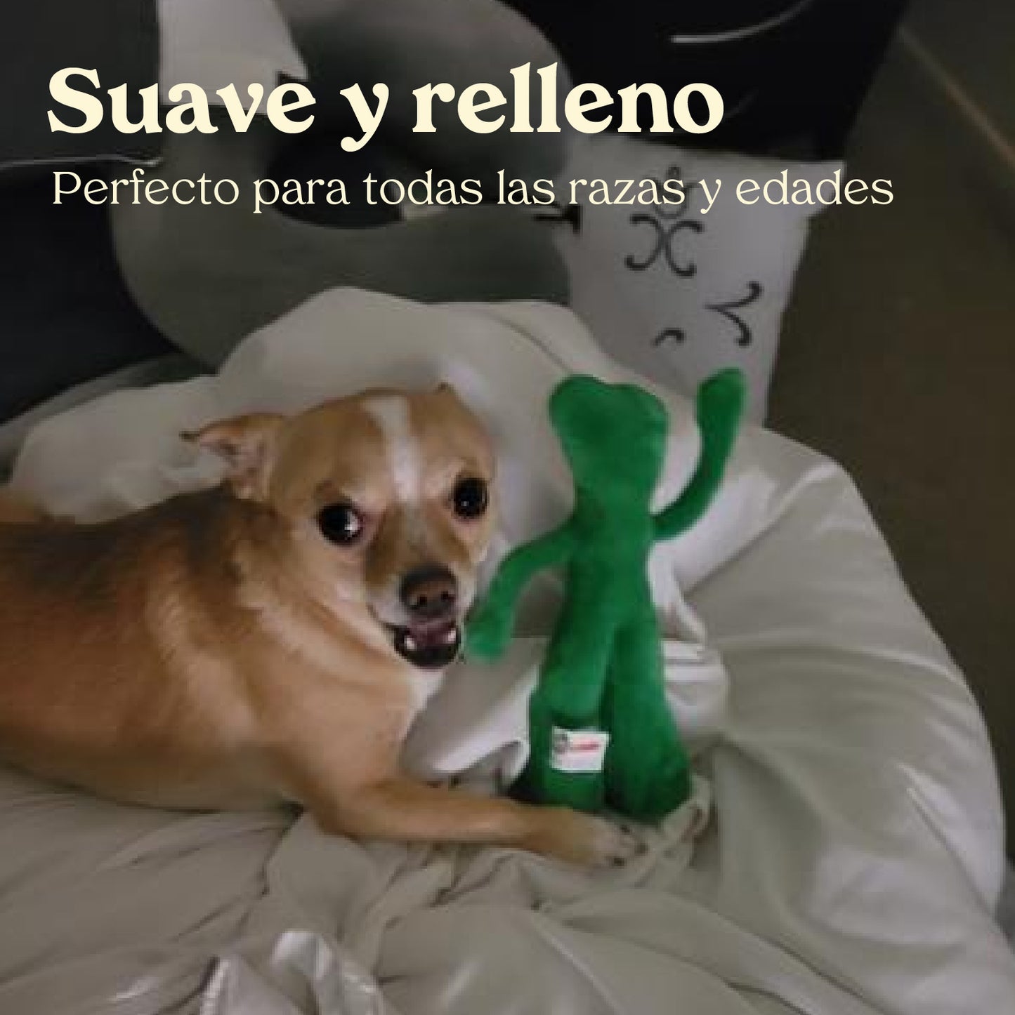Gumby juguete para perros