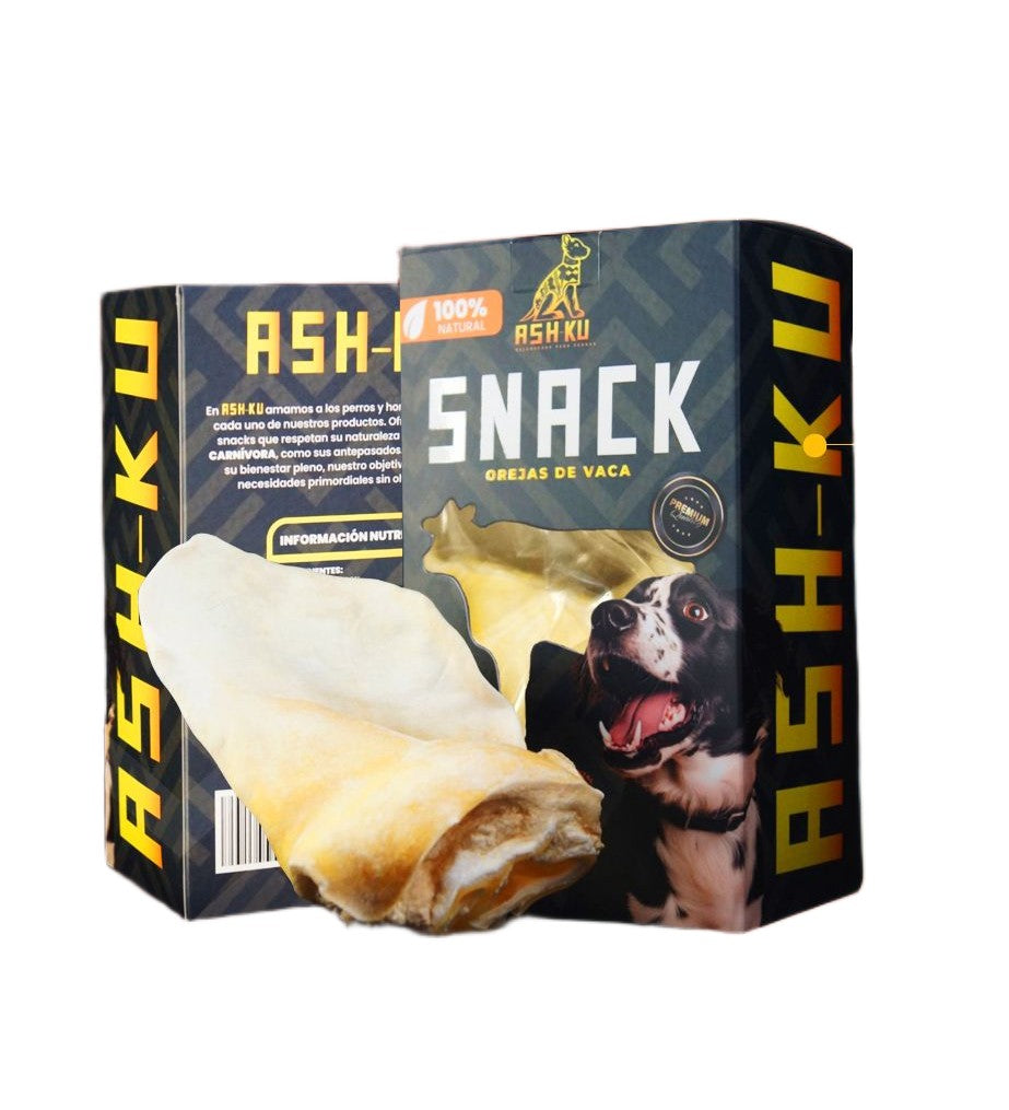 Ash - Ku orejas de vaca snack