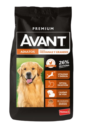 Avant Premium Adultos Razas Medianas y Grandes Sabor Pollo