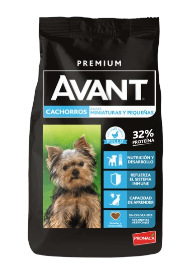 Avant Premium Sabor Pollo Cachorros Razas Miniaturas y Pequeñas