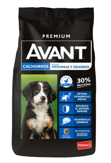 Avant Premium Sabor Pollo Cachorros Razas Medianas y Grandes