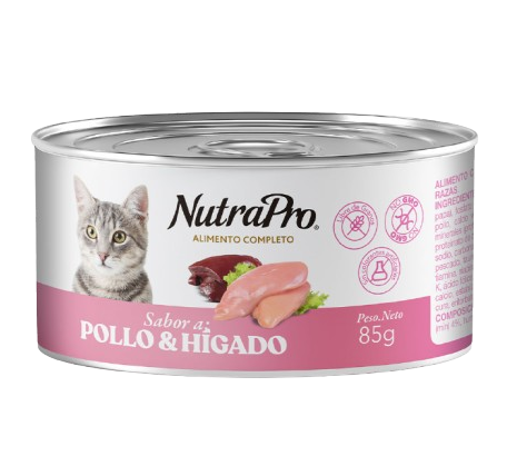 Nutrapro Gatos Paté Sabor Pollo e Hígado