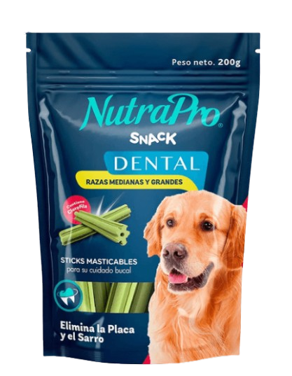 Nutrapro Snack Dental Perros Razas Medianas y Grandes