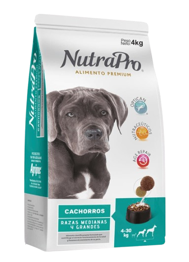 Nutrapro Perro Cachorro Razas Medianas y Grandes
