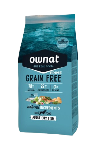 Ownat Grain Free Prime Perros Adultos Oily Fish