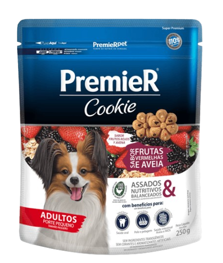 PremieR Galletas Adulto Razas Pequeñas Frutos Rojos y Avena