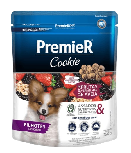 PremieR Galletas Cachorros Frutos Rojos y Avena