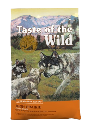Taste Of The Wild Cachorros High Prairie Sabor Bisonte y Venado