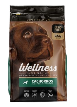 Wellness Cachorros Razas Medianas y Grandes